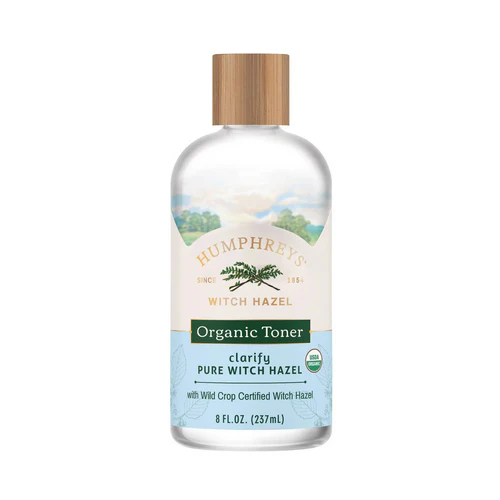 Humphreys Homeopathic Remedies, Organic Witch Hazel, Pure 8 Oz
