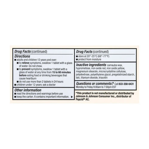 Foster And Thrive, Original Strength Acid Reducer, 10 Mg, 60 Tabs - Image 3