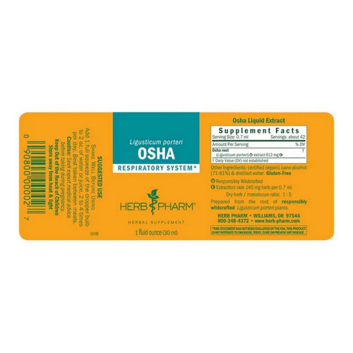 Herb Pharm, Osha Extract, 1 Oz - Image 2
