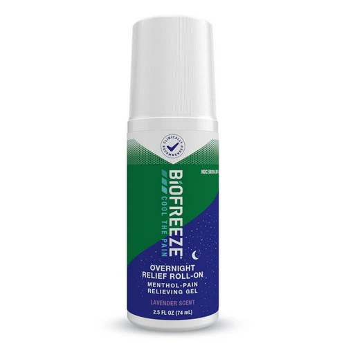 Biofreeze, Overnight Joint And Muscle Pain Relief Roll, 2.5 Oz