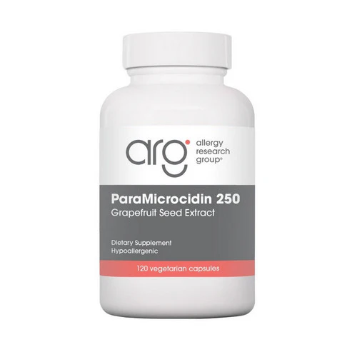 Nutricology/ Allergy Research Group, ParaMicrocidin 250 Grapefruit Seed Extract, 120 Veg Caps