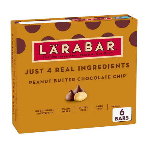 Larabar, Peanut Butter Chocolate Chip Protein Bar, 9.6 Oz(Case Of 8) - Image 2