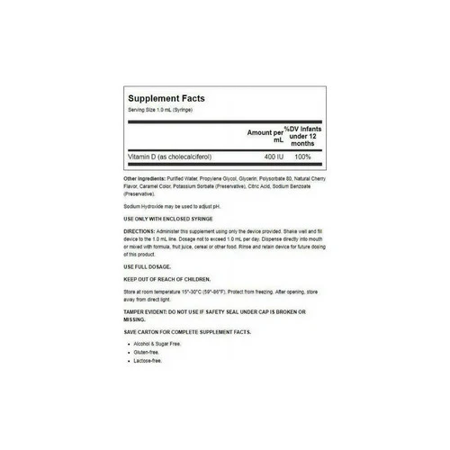 B Protected, Pedia D-Vite Drops, 50 ml - Image 2