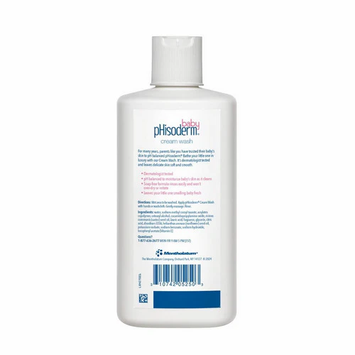 Phisoderm, Baby Tear-Free Cream Wash, 8 Oz - Image 2