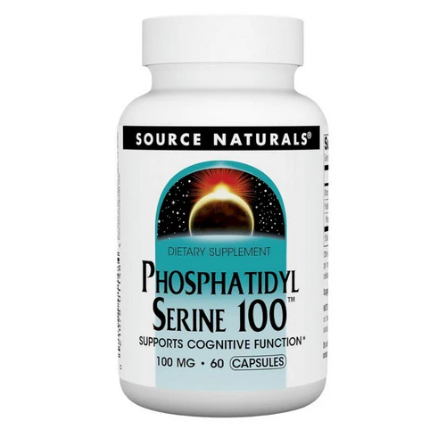 Source Naturals, Phosphatidyl Serine, 100 mg, 60 Caps