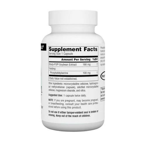 Source Naturals, Phosphatidyl Serine, 100 mg, 60 Caps - Image 2