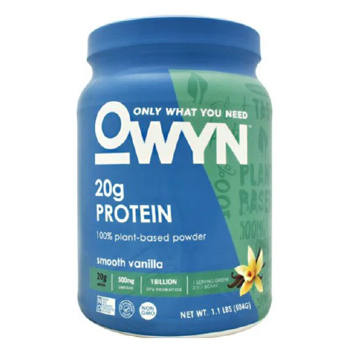 Only What You Need, Plant Protein, Vanilla 1.1 lbs