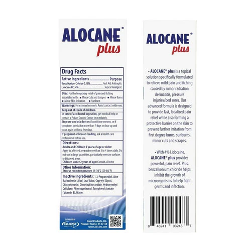 Alocane, Plus Topical Anesthetic Gel, 2 Oz - Image 2