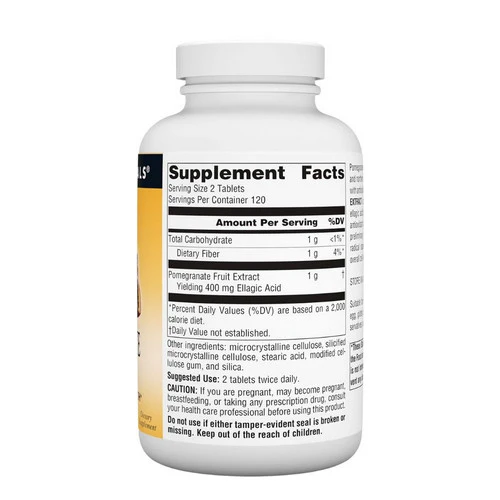 Source Naturals, Pomegranate Extract, 500mg, 240 tabs - Image 2