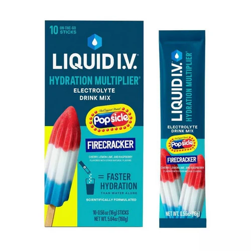 Liquid I.V, Popsicle Firecracker Hydration Multiplier, 10 Count - Image 2