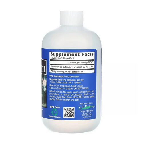 Eidon Ionic Minerals, Potassium, 18 oz - Image 2