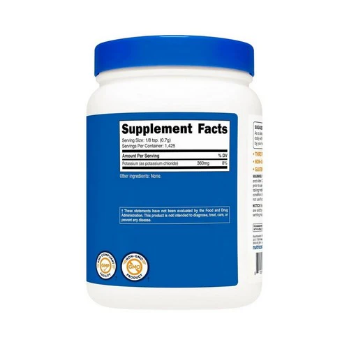 Nutricost, Potassium Chloride Powder, 1 Kg - Image 2