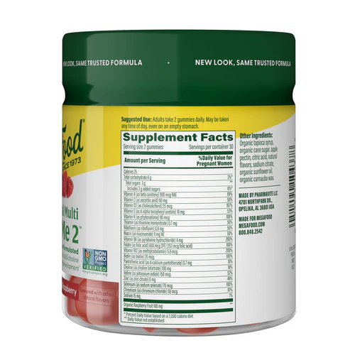 MegaFood, Baby And Me 2 Prenatal Multi Gummies, 60 Count - Image 3