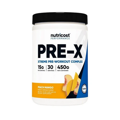 Nutricost, Pre-X Complex Peach Mango, 30 Serving