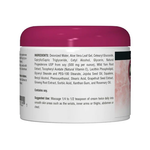 Source Naturals, Progesterone Cream, 2 Oz - Image 2
