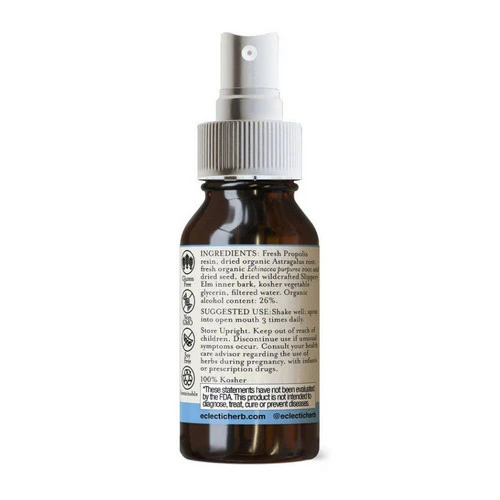 Eclectic Herb, Propolis Astragalus Throat Spray, 1 OZ - Image 2