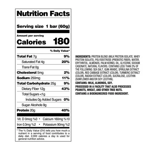Quest, Protein Bar Birthday Cake, 8.5 Oz (Case Of 5) - Image 3