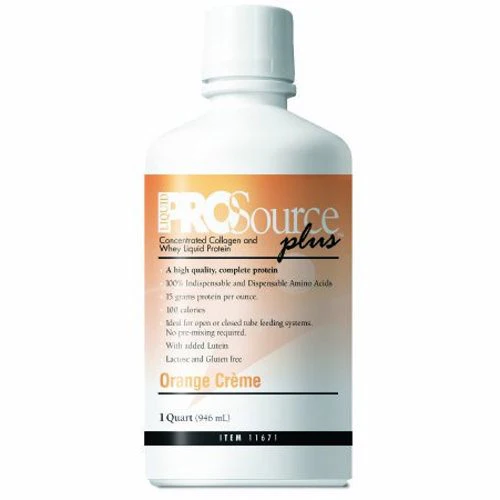 Medtrition, Protein Supplement ProSource Plus Orange Crème Flavor 32 oz. Bottle Ready to Use, Count of 4