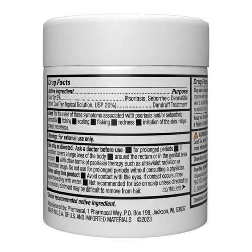 Mg217, Psoriasis 2% Coal Tar Multi Symptom Ointment Extra Strength, 4 Oz - Image 2