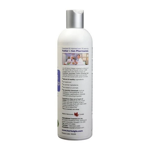 Herbal Glo, Psoriasis & Itchy Scalp Shampoo, 12 Oz - Image 2