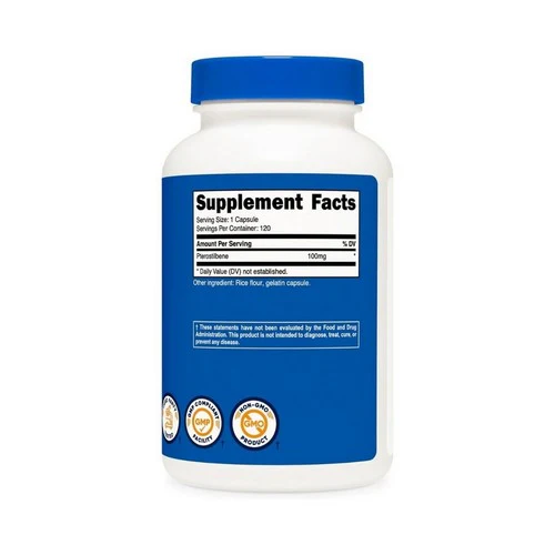 Nutricost, Pterostilbene Capsules, 100 Mg, 120 Count - Image 2