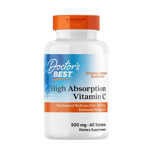 Doctors Best, Sustained Release Vitamin C with PureWay-C, 60 Tabs