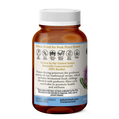 Eclectic Herb, Purple Probiotic, 300 mg, 90 caps - Image 2