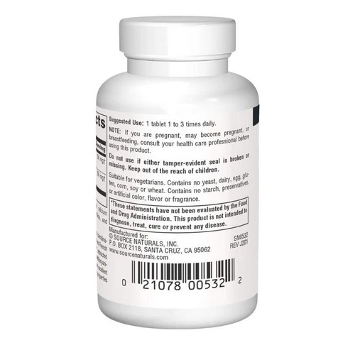 Source Naturals, Pycnogenol and Grape Seed Extract, 100 30 Tabs - Image 3