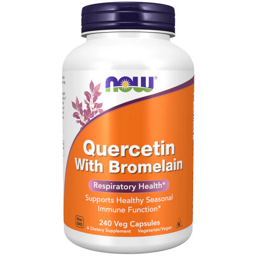 Now Foods, Quercetin with Bromelian, 240 Vcaps