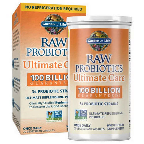 Garden of Life, Raw Probiotics Ultimate Care, 30 Caps - Image 3