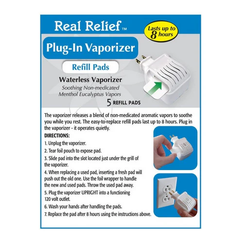 Homeolab, Real Relief Waterless Vaporizer Refills, 5 Count - Image 2