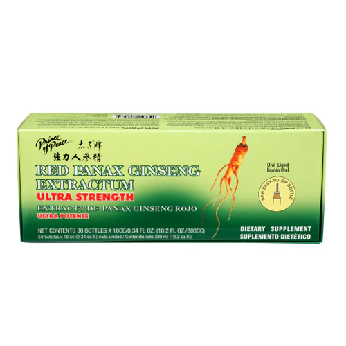 Prince Of Peace, Red Panax Ginseng Extractum Ultra Strength, 30 Vials