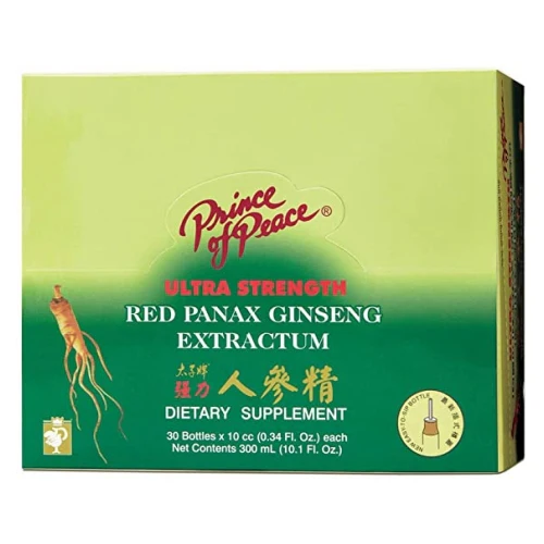 Prince Of Peace, Red Panax Ginseng Extractum, Ultra Strength, 30x10