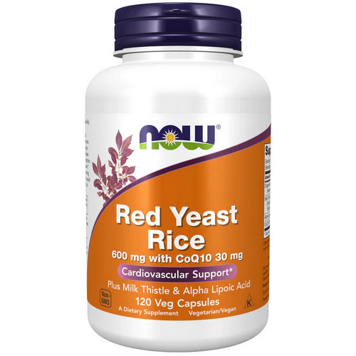 Now Foods, Red Yeast Rice with CoQ10, 120 Veg Caps