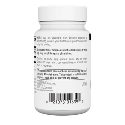 Source Naturals, Reduced Glutathione, 30 Caps - Image 3