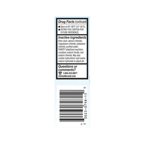 Refresh, Refresh Tears Lubricant Eye Drops, 1 Oz - Image 3