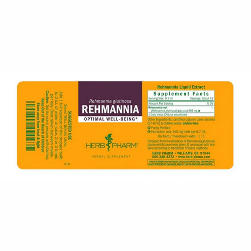 Herb Pharm, Rehmannia Extract, 4 Oz - Image 2