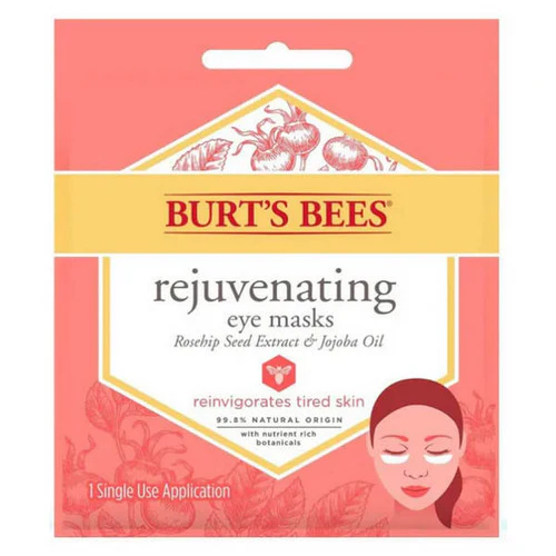 Burts Bees, Rejuvenating Eye Mask, 0.02 Oz