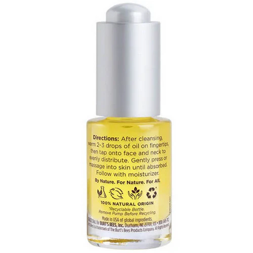 Burts Bees, Rejuvenating Facial Oil Rosehip Seed Extract., 0.51 Oz - Image 2