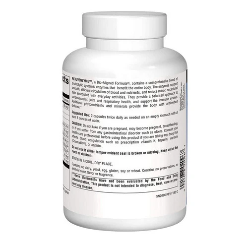 Source Naturals, Vegetarian RejuvenZyme, 500 caps - Image 3