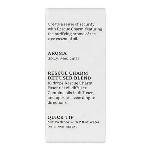 Aura Cacia, Rescue Charm Essential Oil Blend Boxed, 0.5 Oz - Image 2
