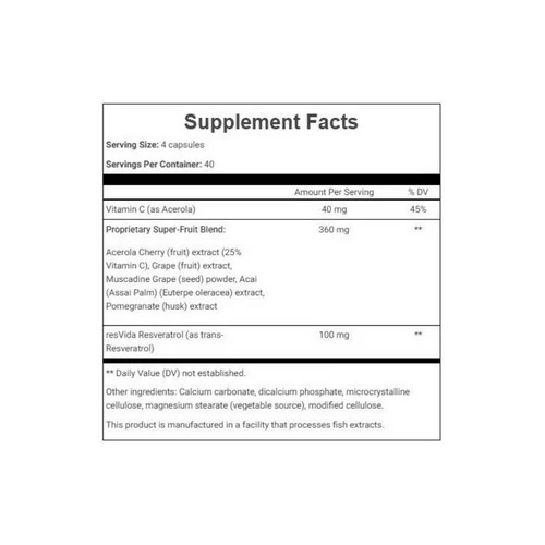Youtheory, Resveratrol Advanced, 160 Tabs - Image 2