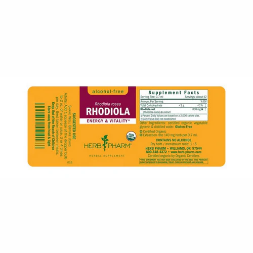 Herb Pharm, Rhodiola Glycerite, 4 oz - Image 2