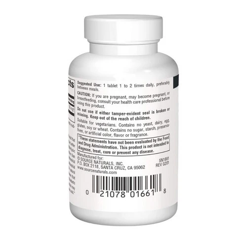 Source Naturals, R-Lipoic Acid, 50 mg, 30 Tabs - Image 3