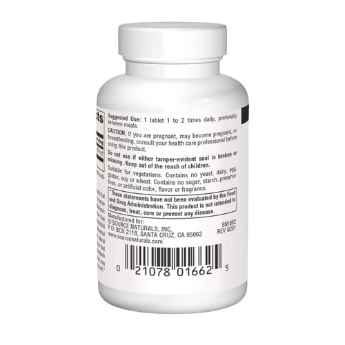Source Naturals, R-Lipoic Acid, 50 mg, 60 Tabs - Image 3