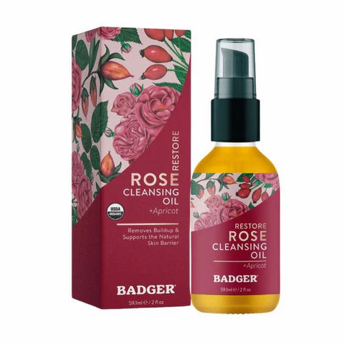 Badger Balm, Rose Cleansing Oil, 59 Ml - Image 2