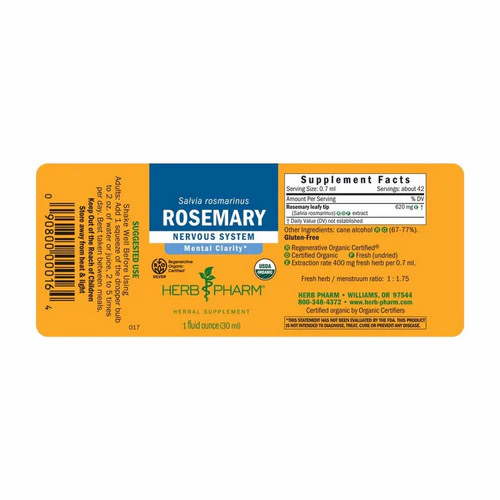 Herb Pharm, Rosemary Extract, 1 Oz - Image 2