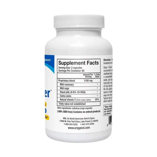 North American Herb & Spice, Royal Power, 120 Caps - Image 3