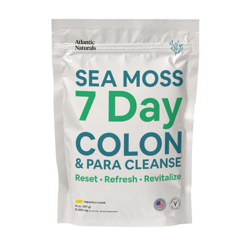 Atlantic Naturals, Sea Moss Seven Day Colon And Para Cleanse, 14 Oz