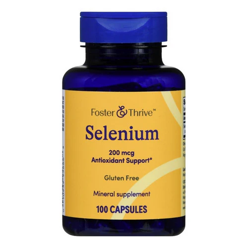 Foster And Thrive, Selenium, 200 Mcg, 100 Caps